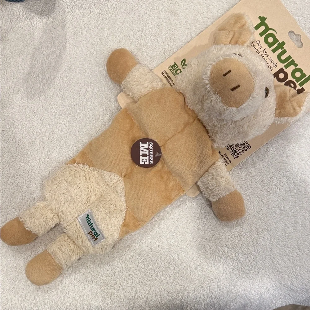 Natural Pet Dog Toy Plush Pig